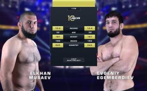 Видео боя Эльхан Мусаев – Евгений Егембердиев ACA 179