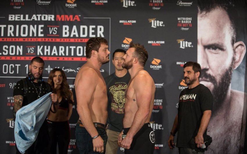 Видео боя Мэтт Митрион - Райан Бейдер Bellator 207