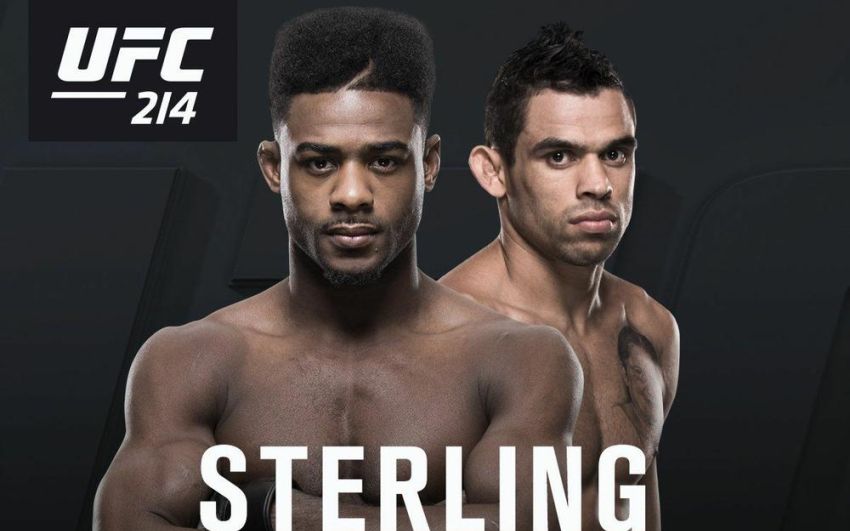 Видео боя Алджемейн Стерлинг - Ренан Барао UFC 214
