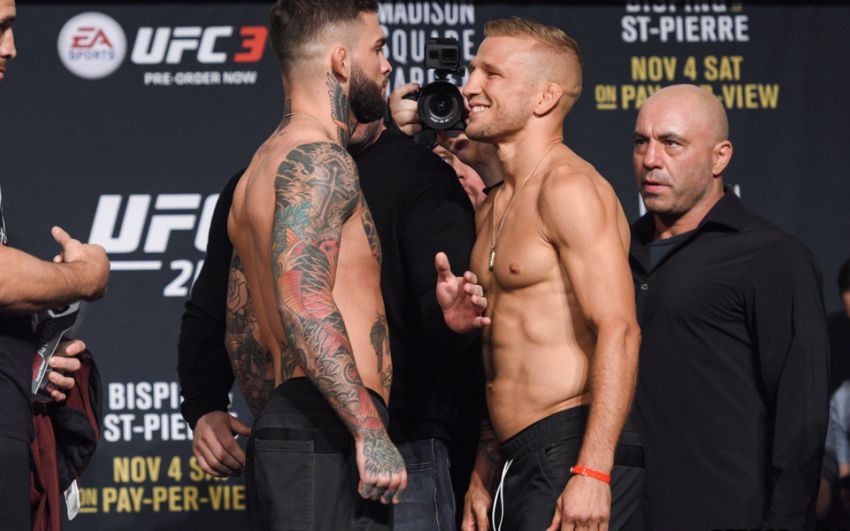 Результаты взвешивания участников турнира UFC 227: Диллашоу - Гарбрандт