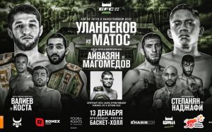 GFC 22 Тагир Уланбеков – Денилсон Матос. Смотреть онлайн прямой эфир