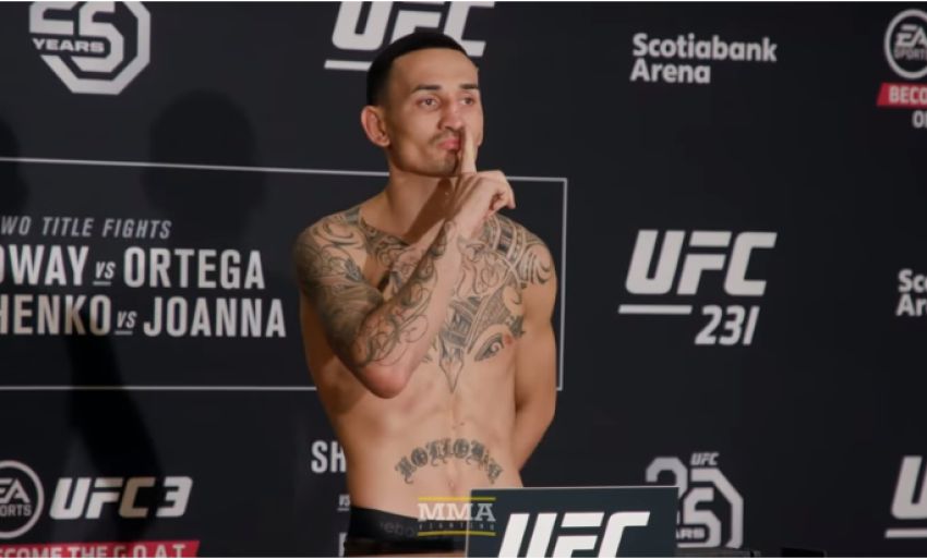Видео взвешивания участников турнира UFC 231: Ортега - Холлоуэй