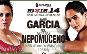 Видео боя Габриэлла Гарсия - Барбара Непомучено Rizin 14