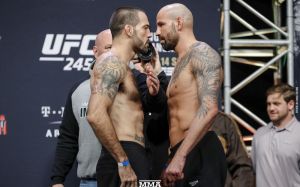 Видео боя Мэтт Браун - Бен Сондерс UFC 245