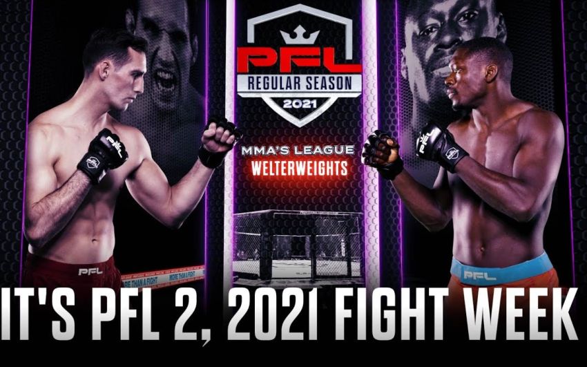 Прямая трансляция PFL 2: 2021 Regular Season