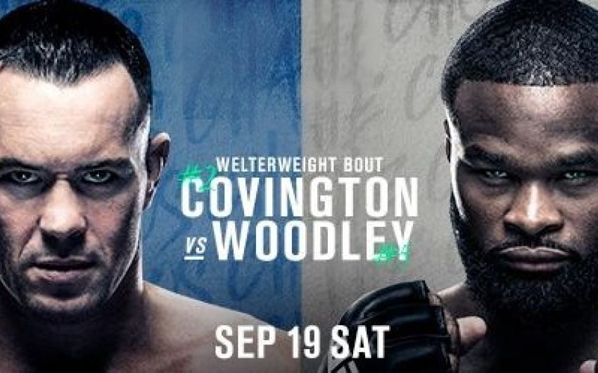 Файткард турнира UFC on ESPN+ 36: Тайрон Вудли - Колби Ковингтон