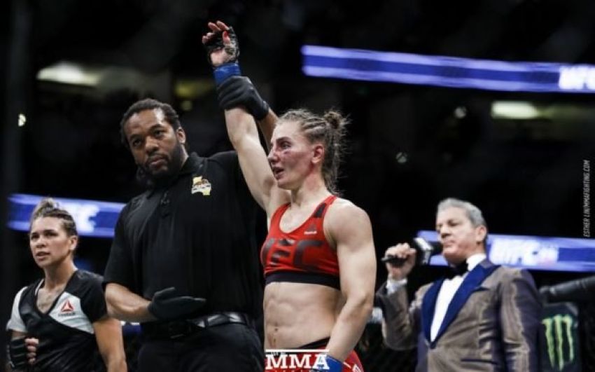 После победы на UFC 214, Александра Албу хочет провести еще один бой в 2017 году