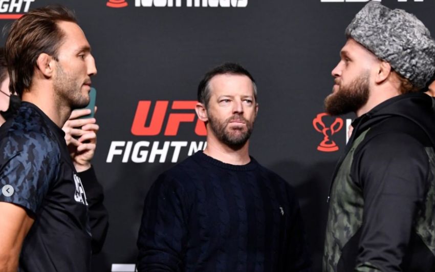Видео боя Рафаэль Физиев - Брэд Ридделл UFC on ESPN 31