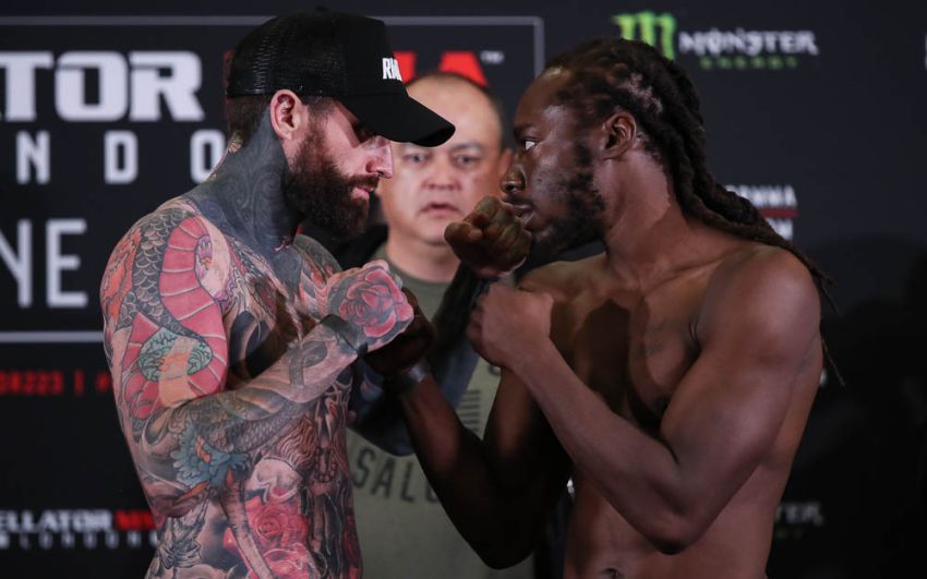 Видео боя Аарон Челмерс - Фрид Фриман Bellator London