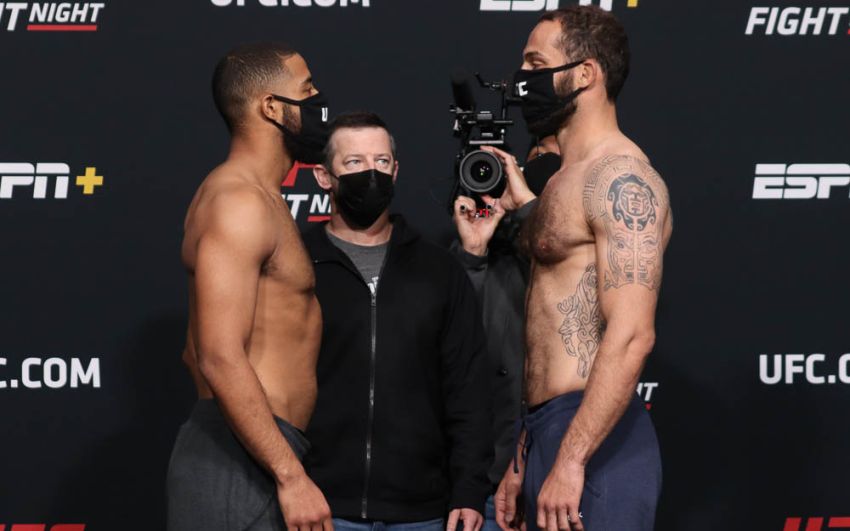 Видео боя Роман Долидзе - Тревин Джайлс UFC on ESPN 21