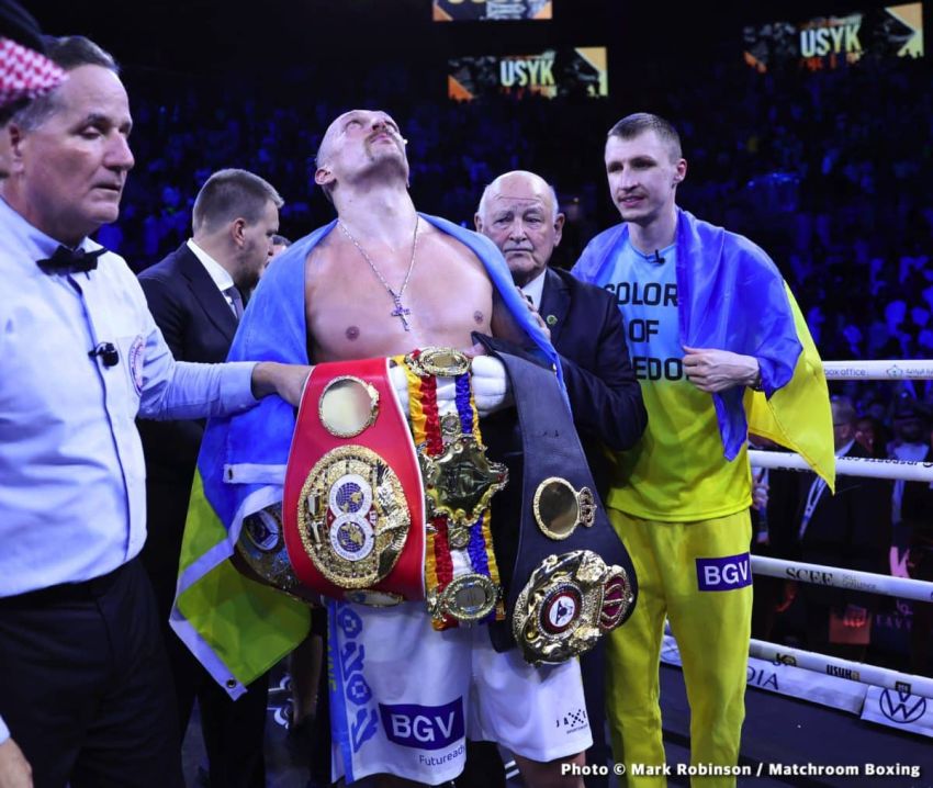 Усик откажется от титула IBF ради боя с Фьюри? Разъяснение известного инсайдера