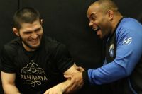 Хабиб Нурмагомедов встретился с Даниэлем Кормье: "Это был тяжелый день борьбы"