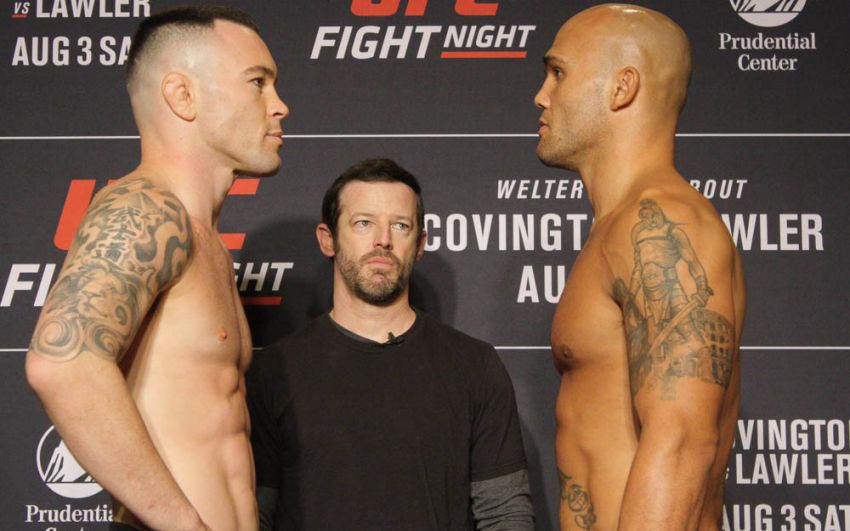Видео боя Колби Ковингтон - Робби Лоулер UFC on ESPN 5