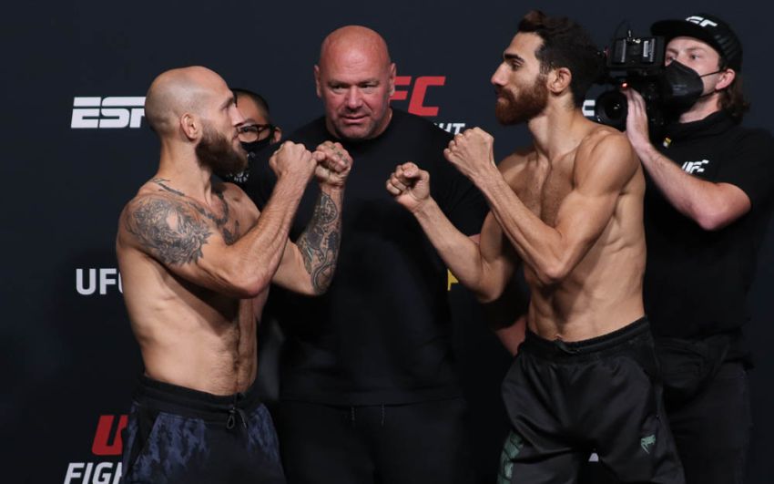 Видео боя Брайан Келлехер - Доминго Пиларте UFC on ESPN 29
