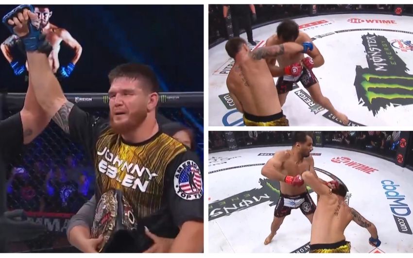 Джонни Эблен отобрал титул у Гегарда Мусаси на Bellator 282