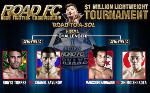 Определился соперник Шамиля Завурова в полуфинале турнира ROAD FC на $1 млн.