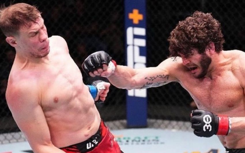 Максим Гришин уступил бразильцу Линсу на турнире UFC on ESPN 45