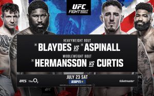 РП ММА №32 (UFC FIGHT NIGHT 208): 23 июля