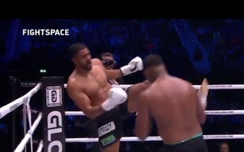 Видео боя Бенджамин Адегбуи - Джаффар Уилнис GLORY 62