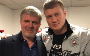 Рябинский: "Cделали Хирну очень хорошее финансовое предложение по бою Поветкин - Джошуа в России" 