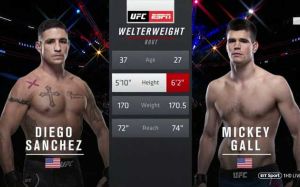 Видео боя Диего Санчес - Микки Галл UFC 235