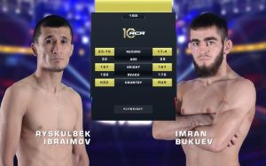 Видео боя Рыскулбек Ибраимов – Имран Букуев ACA 189