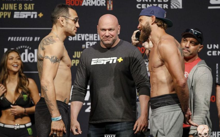 Видео боя Тони Фергюсон - Дональд Серроне UFC 238