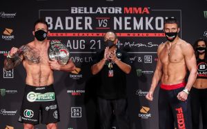 Результаты взвешивания турнира Bellator 244: Райан Бейдер - Вадим Немков