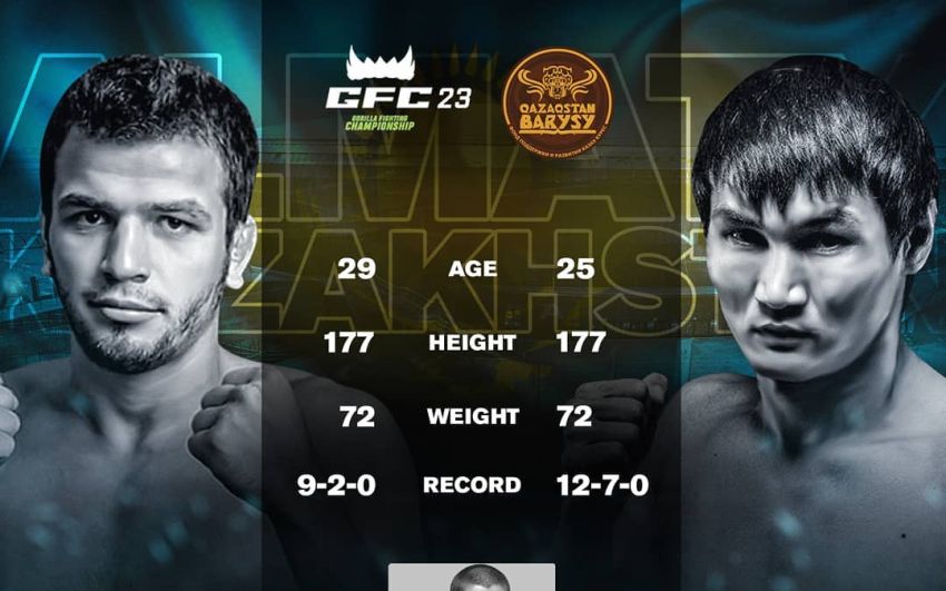 Видео боя Маккашарип Зайнуков - Бекболот Абдылда GFC 23
