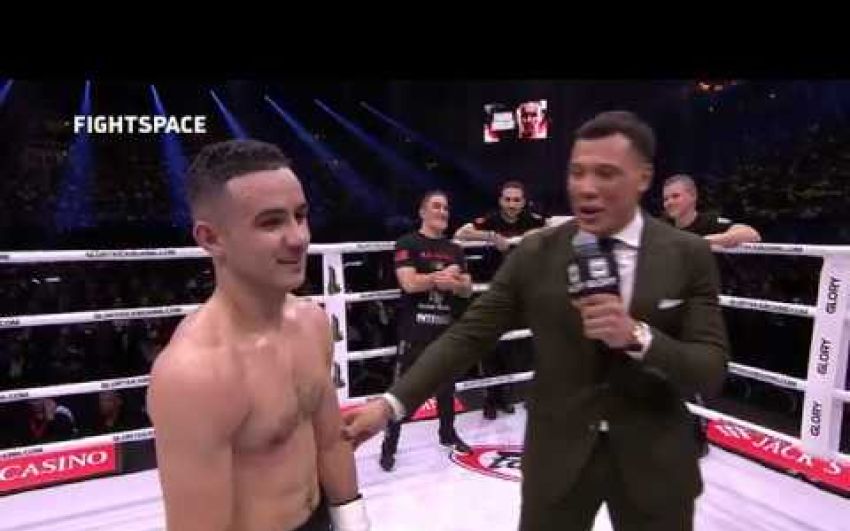 Видео боя Закария Зоугарри - Аса Тен Поу Glory Collision 2