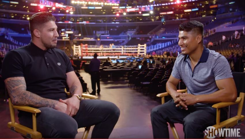 Интервью Майки Гарсии Брендану Шаубу в программе "BELOW THE BELT" на канале SHOWTIME 