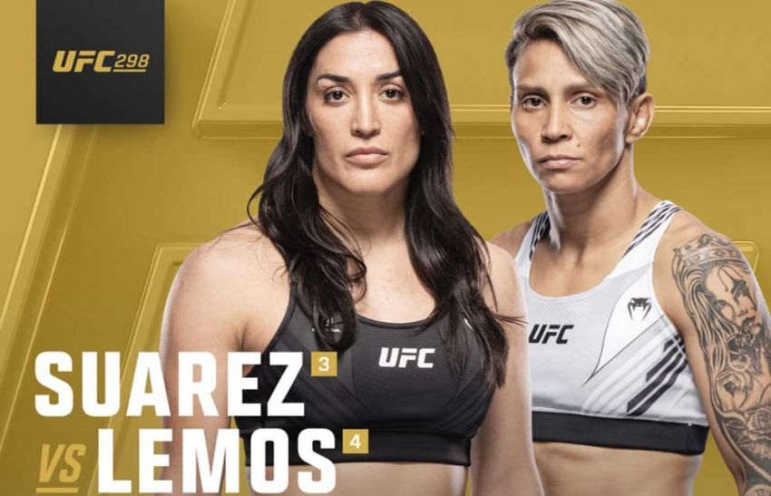 Бой Суарес и Лемос пополнил кард UFC 298