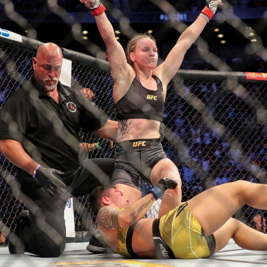 Слова Валентины Шевченко после победы над Джессикой Андраде на UFC 261