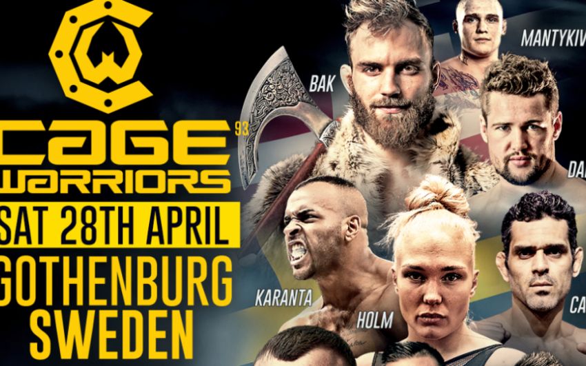 Видео турнира Cage Warriors 93