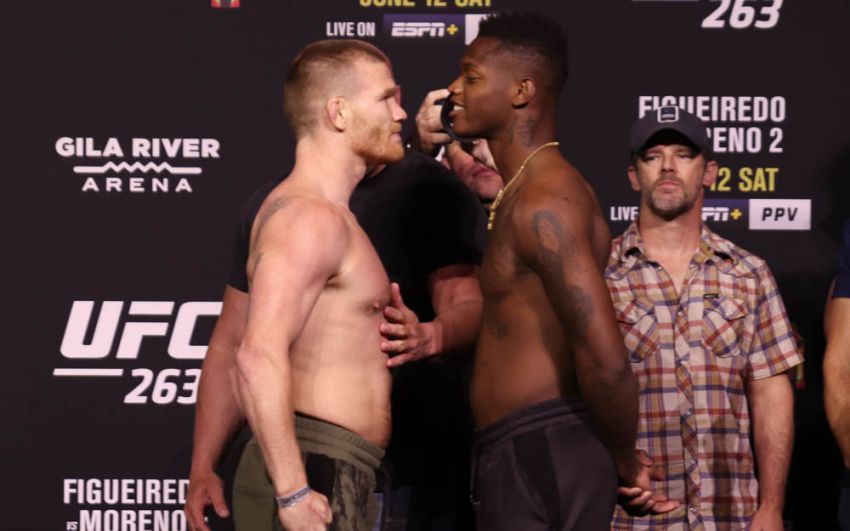 Видео боя Мэтт Фревола - Теренс МакКинни UFC 263