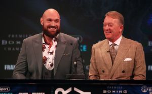 Фрэнк Уоррен: "Фьюри не обсуждал со мной бой в WWE"