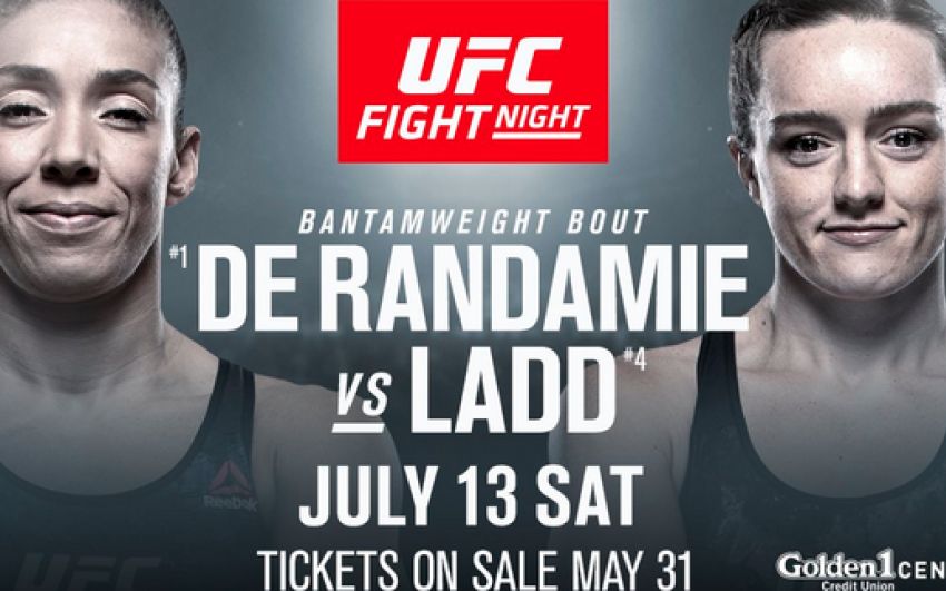 Ставки на UFC on ESPN+ 13: Коэффициенты букмекеров на турнир Жермейн Де Рандами - Аспен Лэдд, Юрайа Фэйбер - Рики Симон