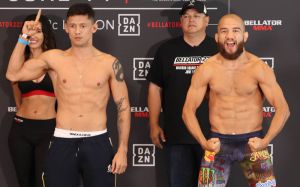 Видео боя Эдуардо Дантас - Хуан Арчулета Bellator 222