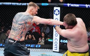 Слова Александра Волкова после победы над Александром Романовым на UFC Fight Night 221