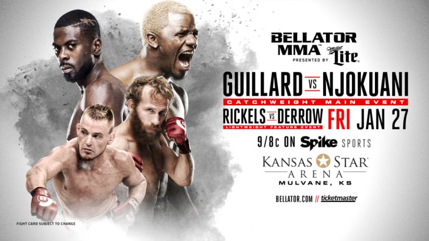 Прямая трансляция Bellator 171 Мэлвин Гиллард - Чиди Нжокуани
