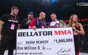 Вадим Немков победил Кори Андерсона в финале Гран-при Bellator в полутяжелом весе
