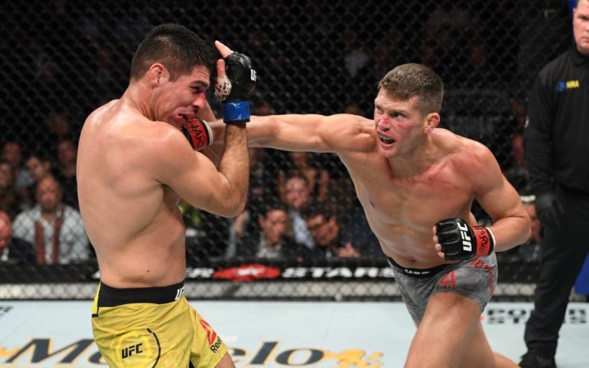 Стивен Томпсон утверждает, что сломал руку в бою с Висенте Люке на UFC 244