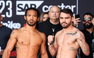 Видео боя Бен Хендерсон - Патрики "Питбуль" Фрейре Bellator 183