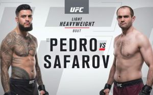 Видео боя Сапарбек Сафаров - Тайсон Педро UFC 221