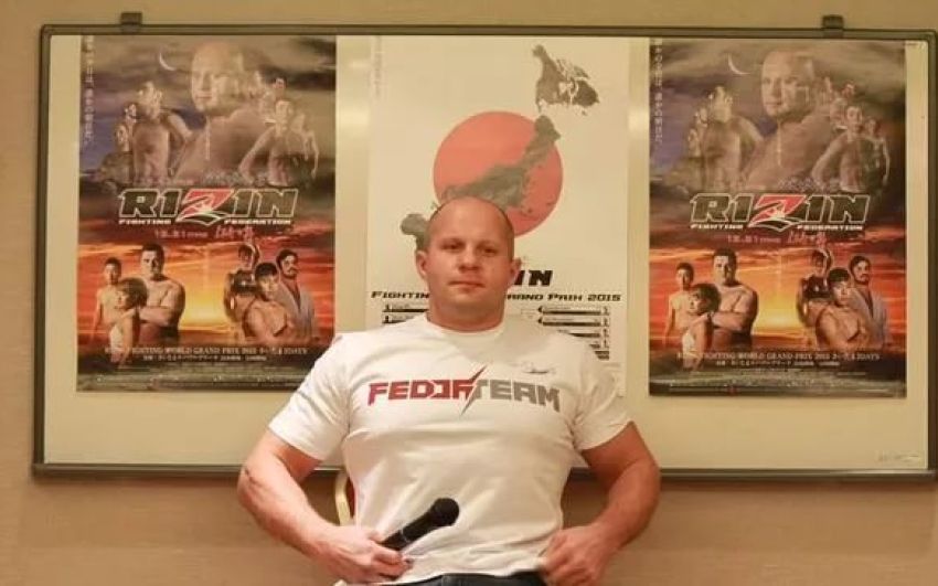 Федор Емельяненко проведет бой в рамках новогоднего шоу RIZIN 31 декабря в Японии