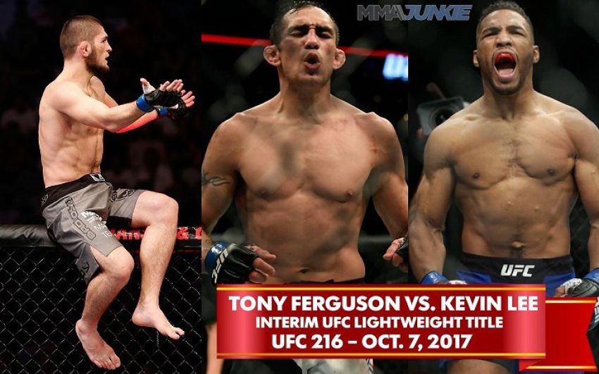 UFC 216: Тони Фергюсон - Кевин Ли за титул временного чемпиона UFC в лёгком весе