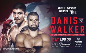 Видео боя Диллон Дэнис - Кайл Уокер Bellator 198