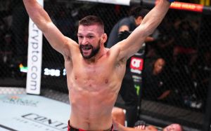Слова Матеуша Гамрота после победы над Рафаэлем Физиевым на UFC Fight Night 228