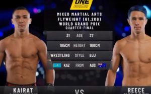 Видео боя Кайрат Ахметов - Рики МакЛарен One Championship: NEW Era