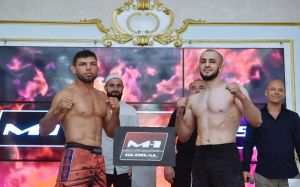 Видео боя M-1 Challenge 95: Жорже Родригес Сильва - Хамзат Аушев